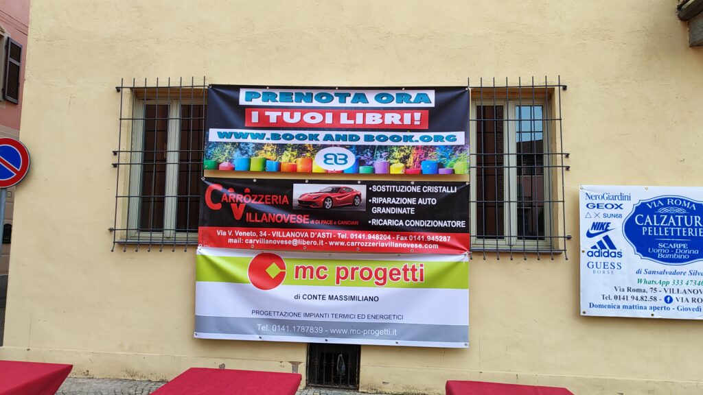 esposizione striscioni