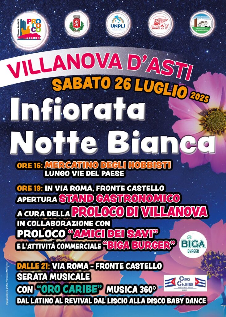 Infiorata 2025 - Notte Bianca