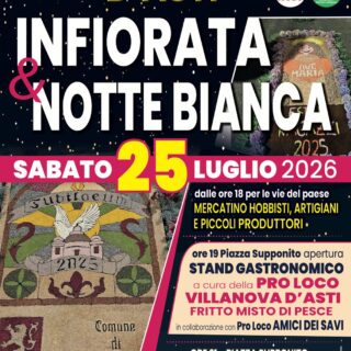 Festa Notte Bianca e Infiorata 2026
